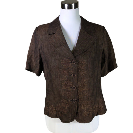 Unisex Voglia - Pluus, suurus 38 - Pruun ()