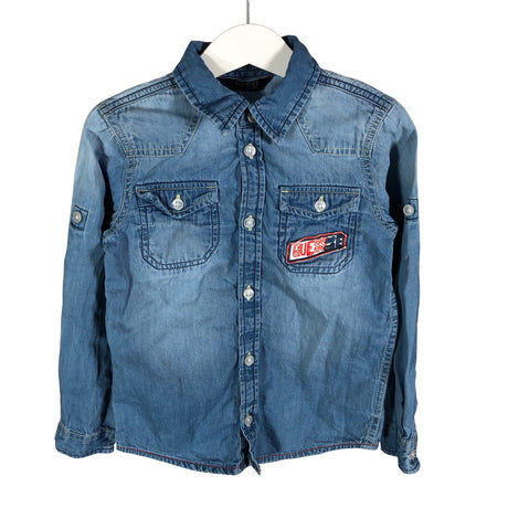 Unisex Guess - Teksasärk, suurus 104 - 110 - Sinine ()