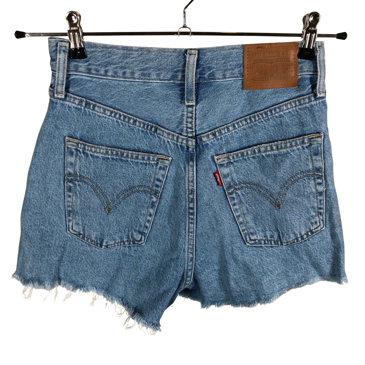 Unisex Levi's - Teksast lühikesed püksid, suurus W26 - Helesinine (2)