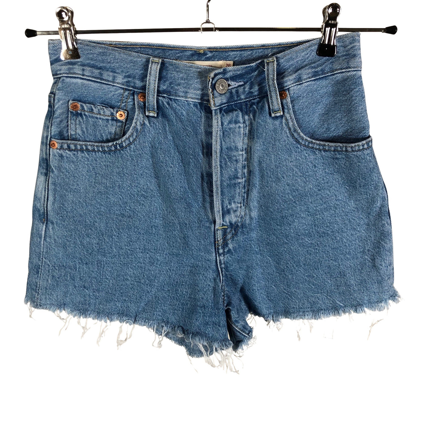 Unisex Levi's - Teksast lühikesed püksid, suurus W26 - Helesinine (1)