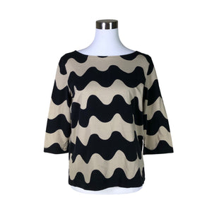 Unisex Marimekko - Trikotaažist pluus, suurus 38 - Beige (1)