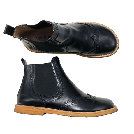 Unisex Angulus - Poolsaapad, suurus 39 - Must ()