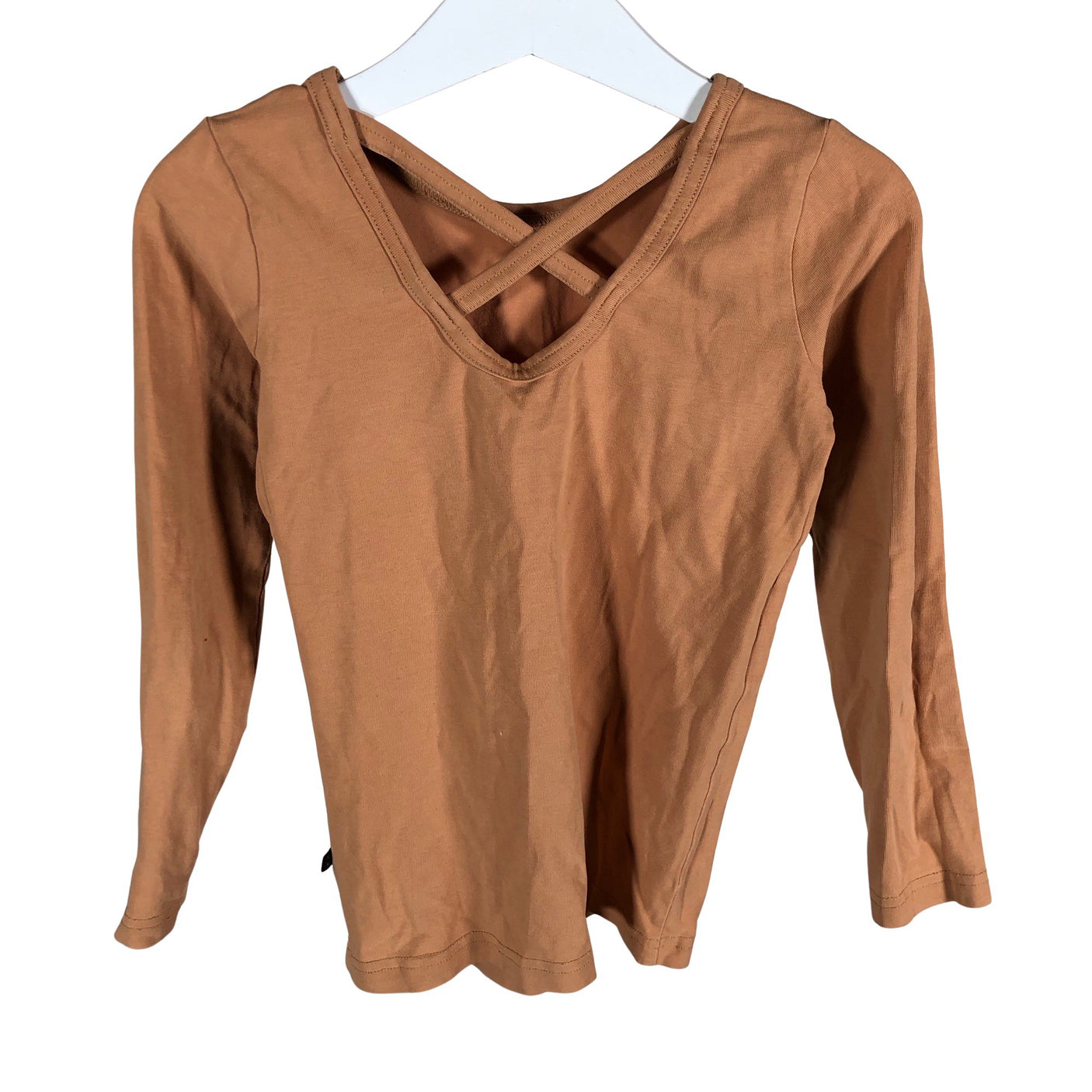 Unisex Kaiko - Trikotaažist pluus, suurus 110 - 116 - Pruun (2)