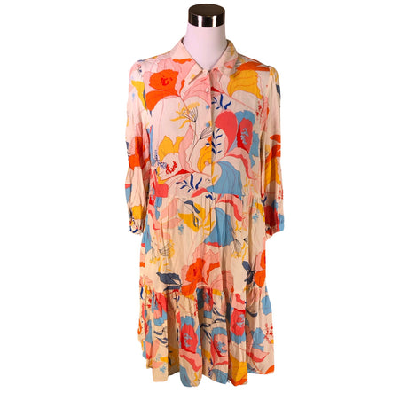 Unisex Y.A.S - Õhuke kleit, suurus 40 - Beige ()