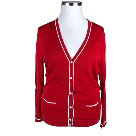 Unisex Ril's - Kardigan, suurus 42 - Punane ()