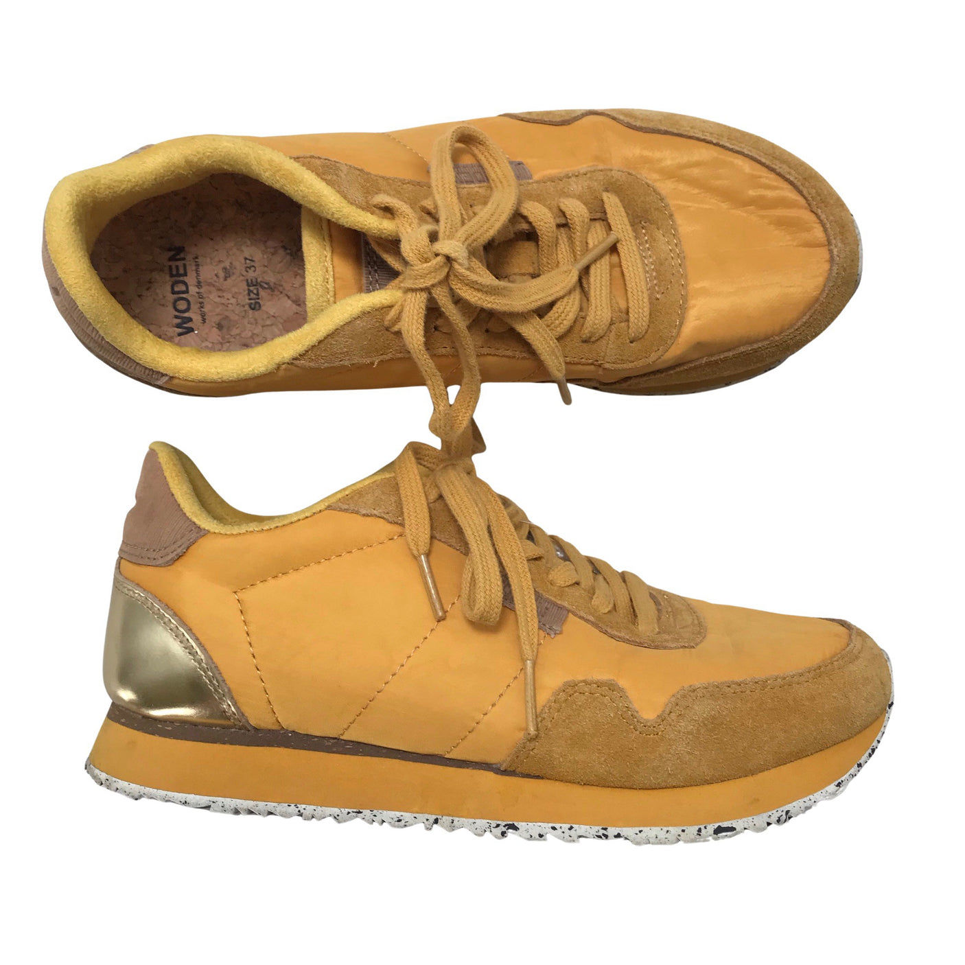Unisex Woden - Tennised, suurus 37 - Kollane (1)