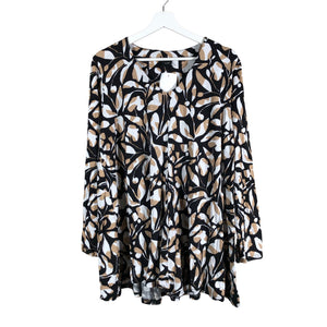 Unisex Nanso - Trikotaažist tuunika, suurus 44 - Must (1)