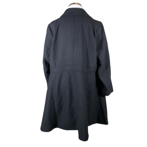 Unisex Zizzi - Villane mantel, suurus 50 - Must (2)