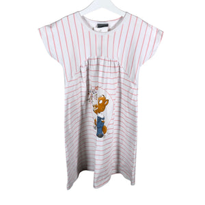 Unisex Sampsukka - Trikotaažist kleit, suurus 128 - 134 - Valge (1)