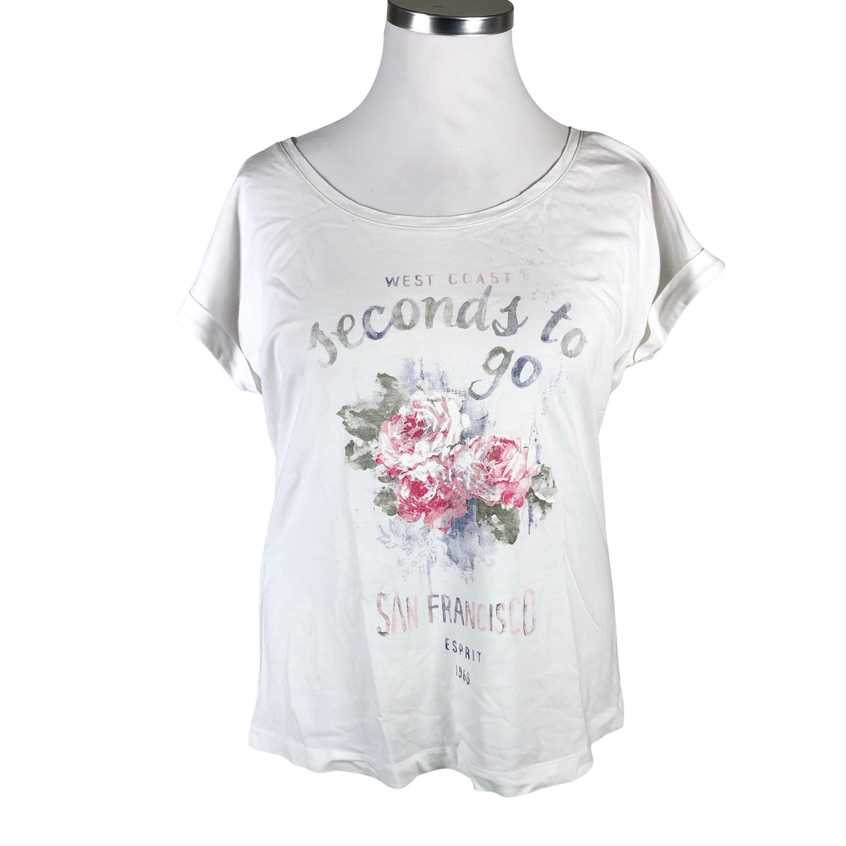 Unisex Esprit - T-särk, suurus 44 - Valge (1)