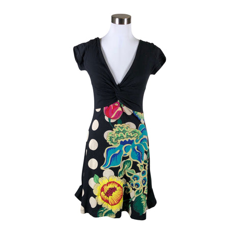 Unisex Desigual - Trikotaažist kleit, suurus 36 - Must ()