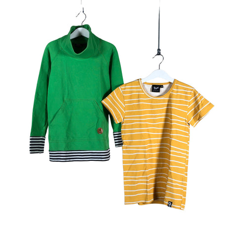 Unisex Blaa - Dressikangast pluus, suurus 134 - 140 - Roheline ()