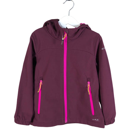 Unisex Icepeak - Softshell jope, suurus 116 - 122 - Veinipunane ()