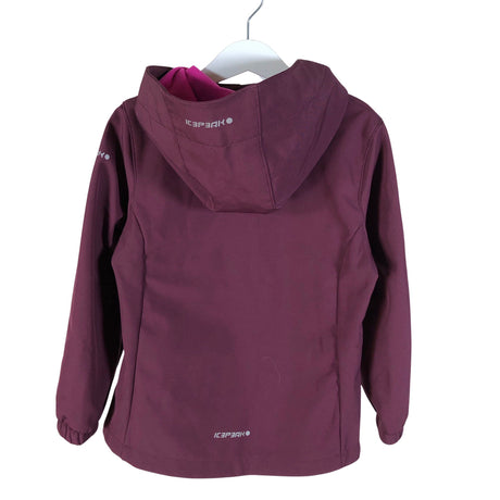 Unisex Icepeak - Softshell jope, suurus 116 - 122 - Veinipunane (2)