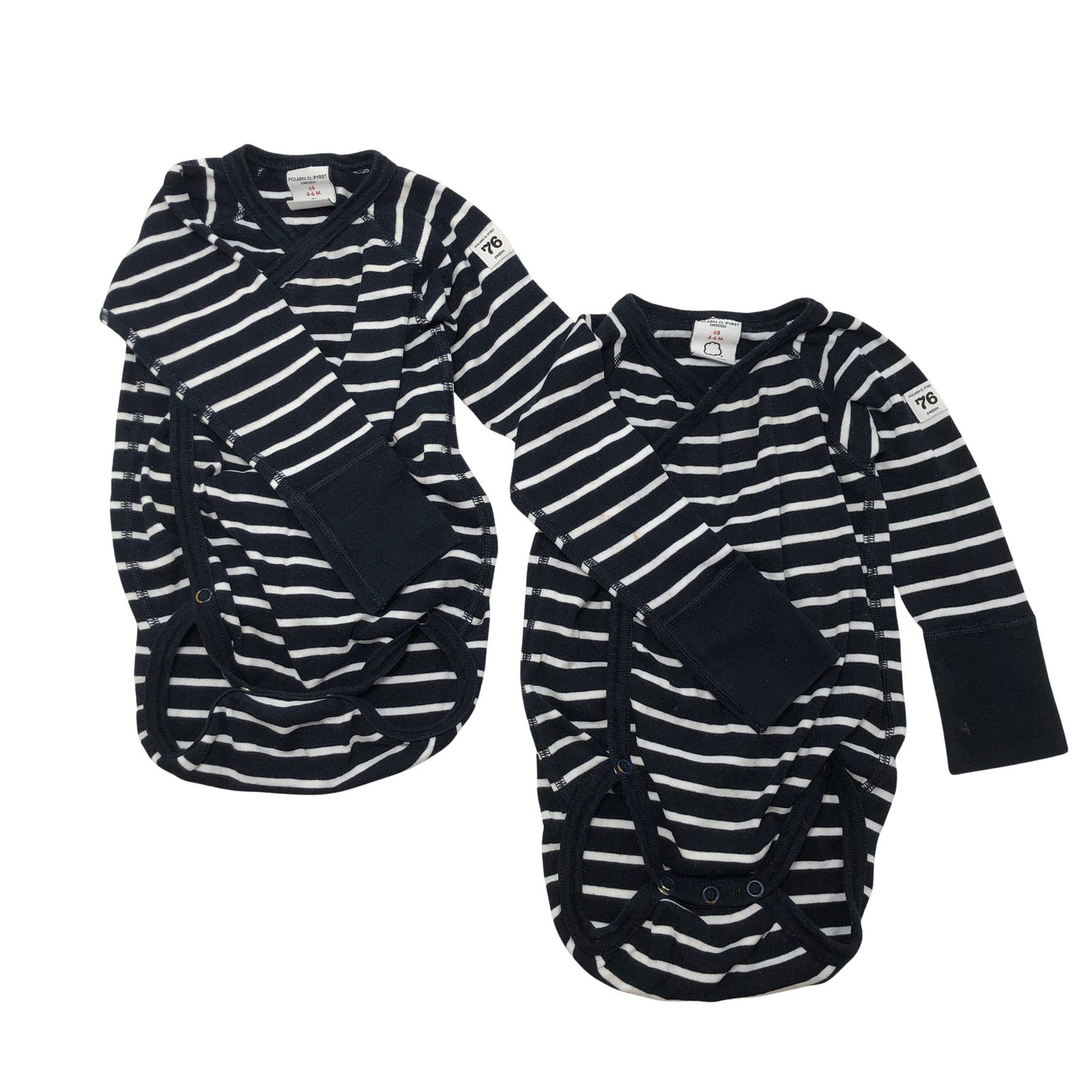 Unisex Polarn O. Pyret - Hõlmikbodi, suurus 62 - 68 - Sinine (1)