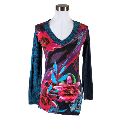 Unisex Desigual - Trikotaažist tuunika, suurus 36 - Sinine ()