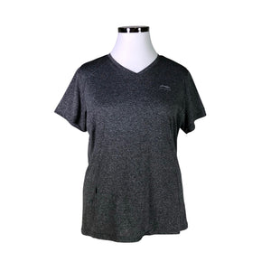 Unisex Li-ning - Spordisärk, lühikesed käised, suurus 44 - Hall (1)