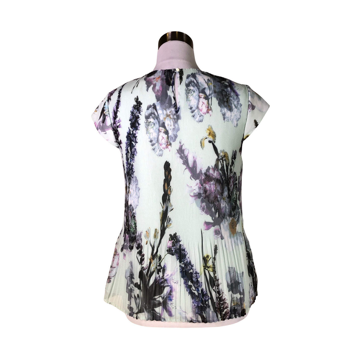 Unisex Ted Baker - Lühikeste käistega pluus, suurus 34 - Roheline (2)