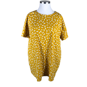 Unisex Nanso - Trikotaažist tuunika, suurus 50 - Kollane (1)