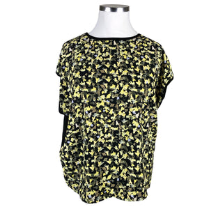 Unisex s.Oliver - Lühikeste käistega pluus, suurus 46 - Must (1)