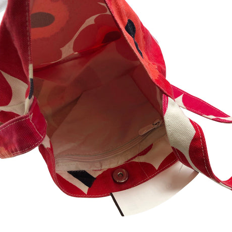 Unisex Marimekko - Õlakott, suurus Midi - Punane (2)