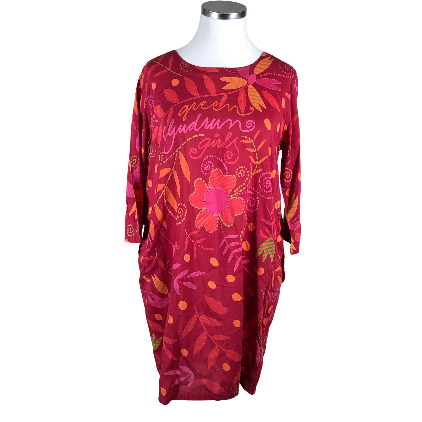 Unisex Gudrun Sjöden - Mitteveniv kleit, suurus 44 - Punane (1)