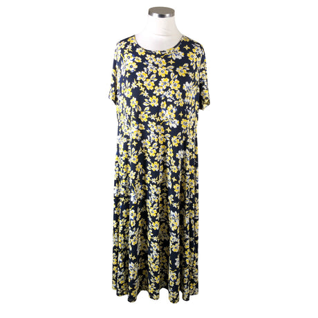 Unisex Janet & Joyce - Trikotaažist kleit, suurus 48 - Sinine ()