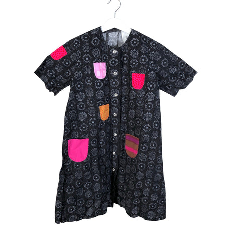 Unisex Marimekko - Mitteveniv kleit, suurus 140 - 146 - Must ()