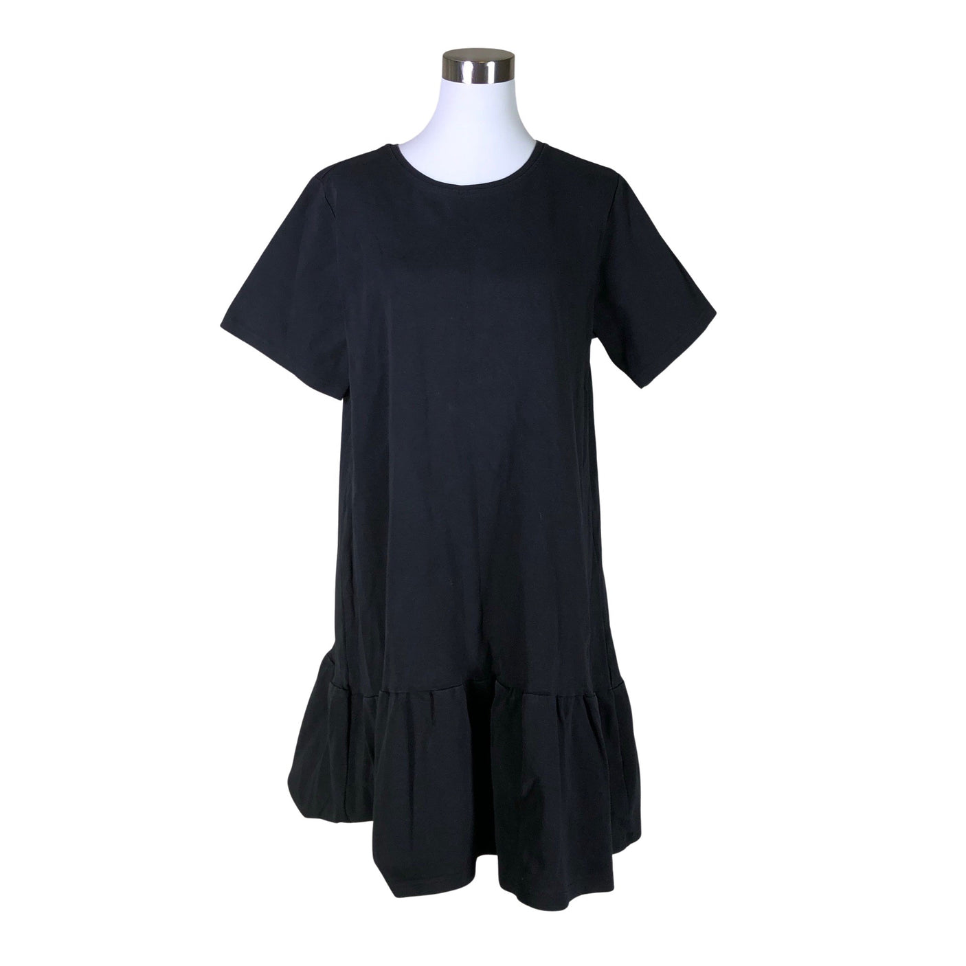 Unisex Kaiko - Trikotaažist kleit, suurus 40 - Must (1)