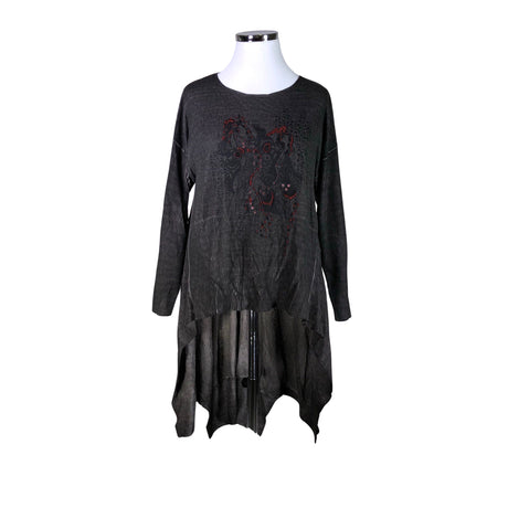 Unisex Angels Never Die - Kootud tuunika, suurus 42 - Pruun ()