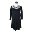 Unisex Jumperfabriken - Kootud kleit, suurus 36 - Must ()