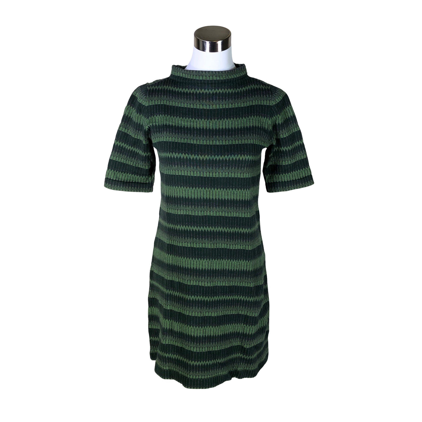 Unisex Jumperfabriken - Kootud kleit, suurus 36 - Roheline (1)