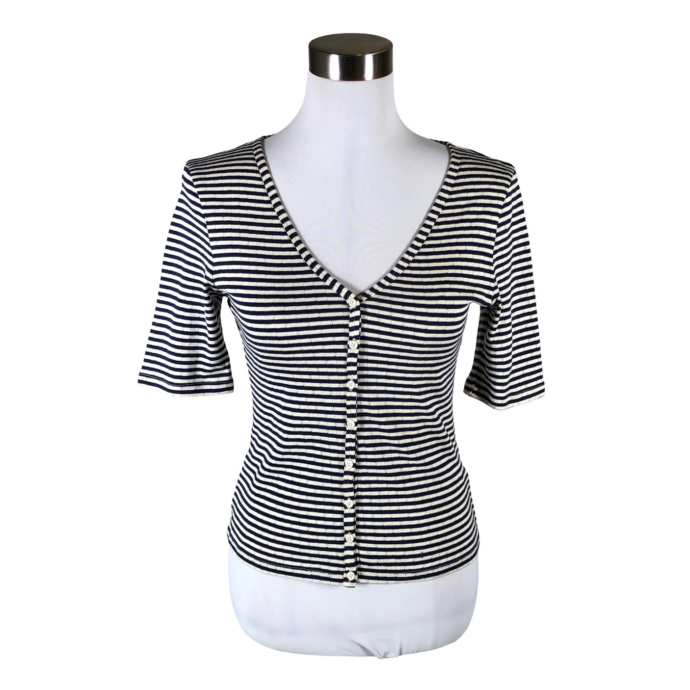 Unisex Lindex - Trikotaažist pluus, suurus 36 - Beige (1)