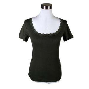 Unisex Kaffe - T-särk, suurus 36 - Roheline (1)
