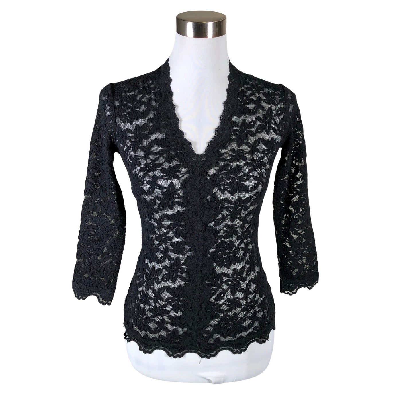 Unisex Rosemunde - Pluus, suurus 34 - Must (1)