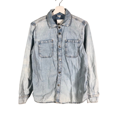 Unisex Lindex - Teksasärk, suurus 158 - 164 - Helesinine ()
