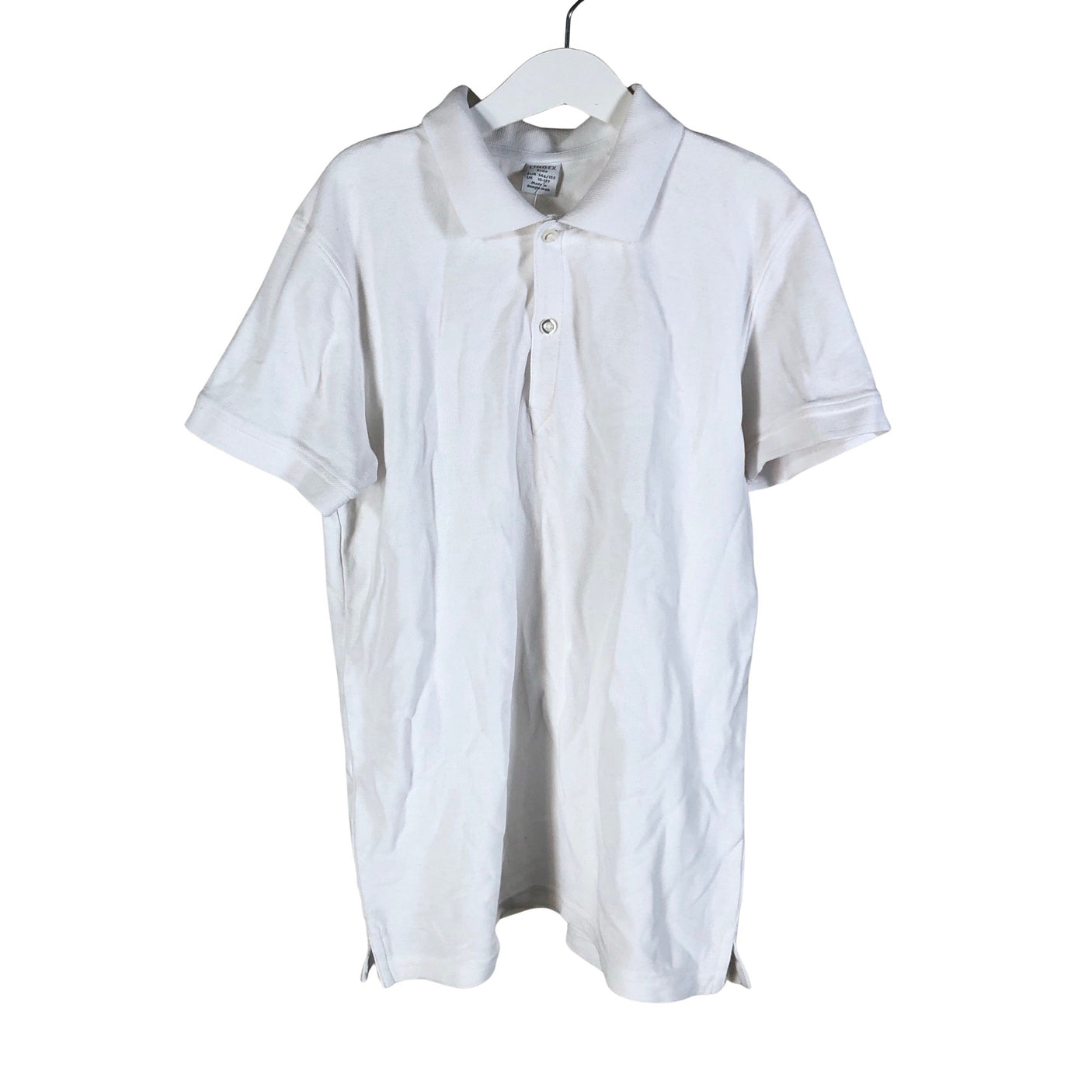 Unisex Lindex - Polosärk, suurus 146 - 152 - Valge (1)