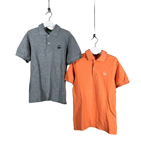 Unisex Benetton - Polosärk, suurus 134 - 140 - Hall ()
