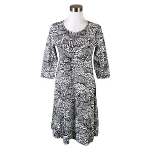 Unisex Marimekko - Trikotaažist kleit, suurus 38 - Valge (1)