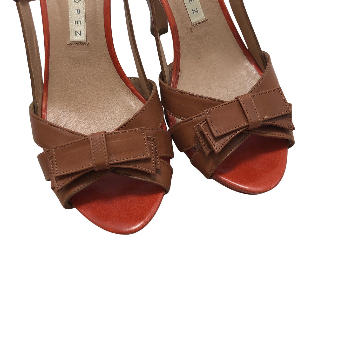 Unisex Pura López - Kontsaga rihmikud, suurus 37 - Pruun (3)