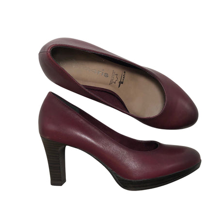 Unisex Tamaris - Kontsakingad, suurus 36 - Veinipunane ()