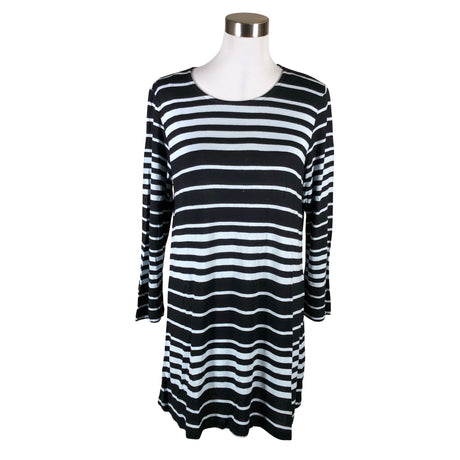 Unisex S.T.I - Trikotaažist tuunika, suurus 40 - Must ()