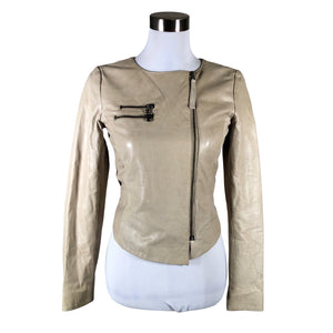 Unisex Selected - Nahktagi, suurus 34 - Beige (1)