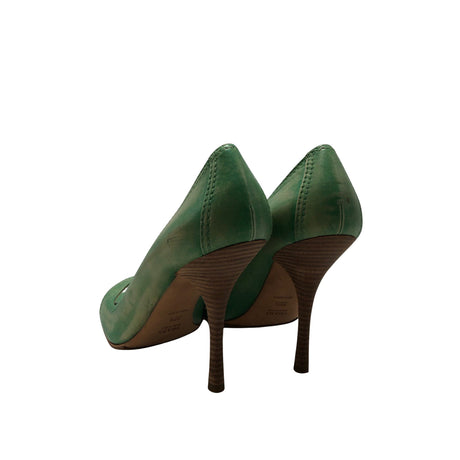 Unisex Prada - Lahtise ninaga kontsakingad, suurus 38 - Roheline (2)