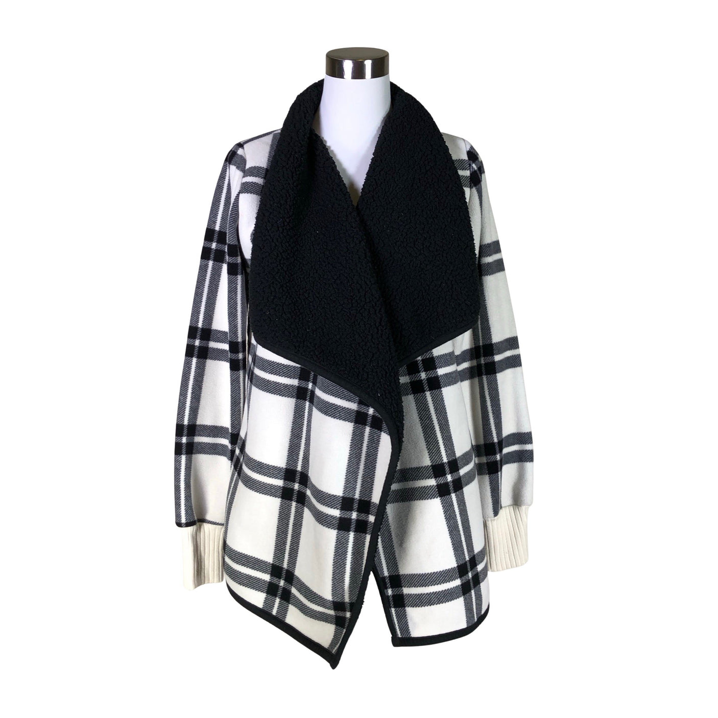 Unisex Abercrombie&Fitch - Fliisjakk, suurus 38 - Must (1)