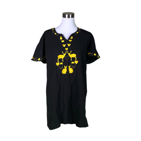 Unisex IVANAhelsinki - Mitteveniv tuunika, suurus 40 - Must ()