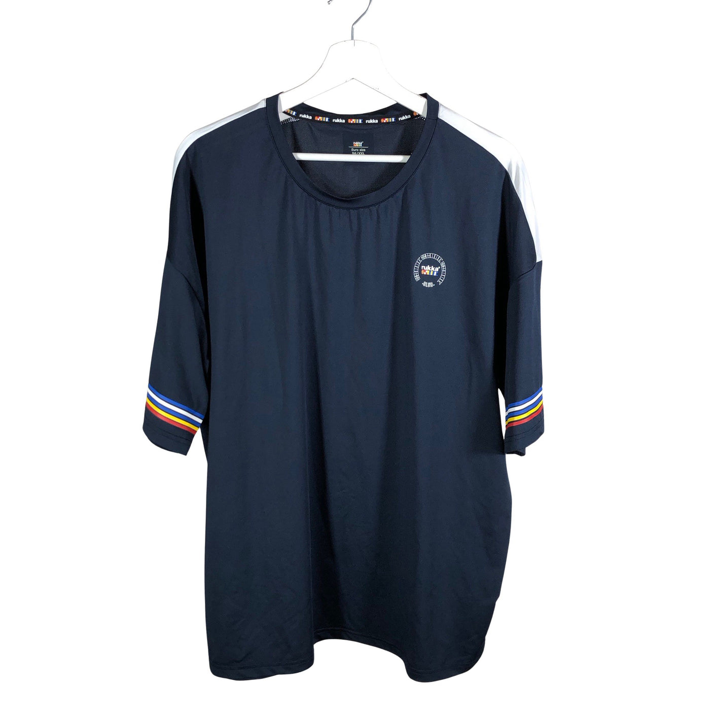 Unisex Rukka - Spordisärk, lühikesed käised, suurus XXXL - Sinine (1)