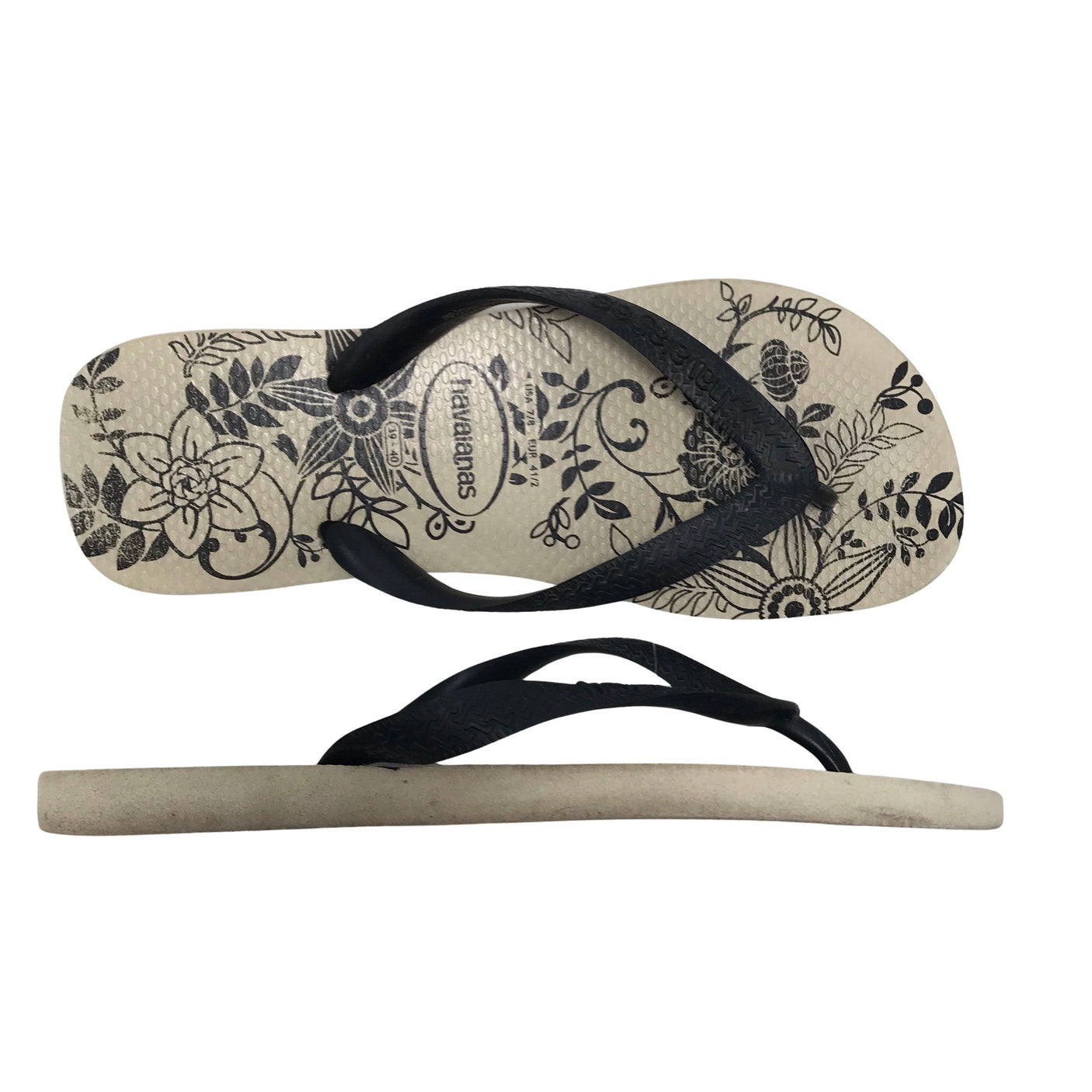 Unisex Havaianas - Plätud, suurus 40 - Must (1)