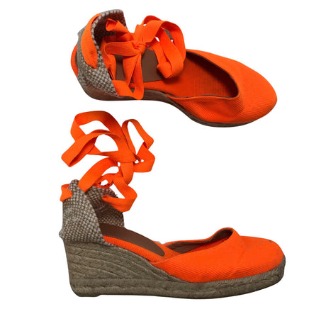 Unisex Castañer - Kiilkontsaga rihmikud, suurus 36 - Oranž ()