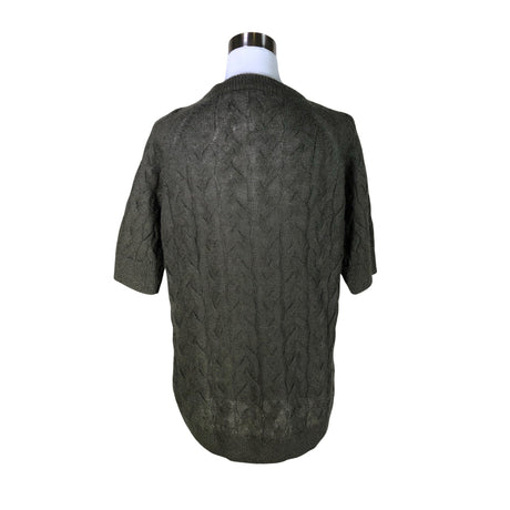 Unisex COS - Kootud tuunika, suurus 38 - Roheline (2)